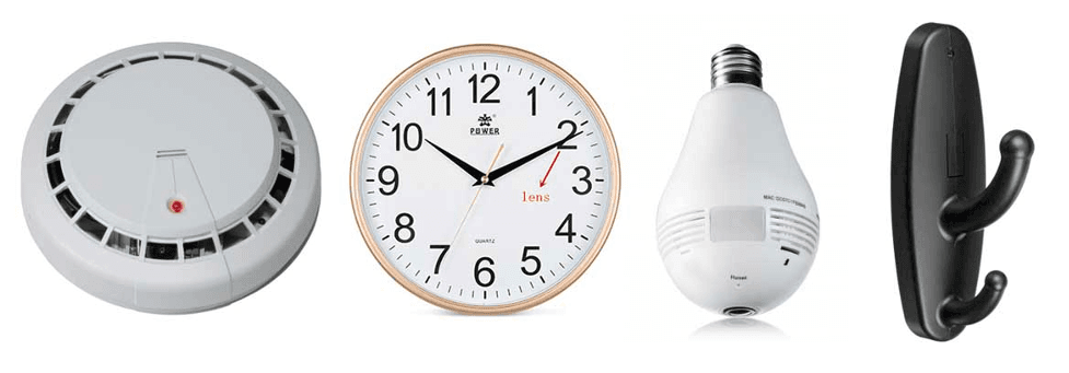 untraditional security devices as a home decoration