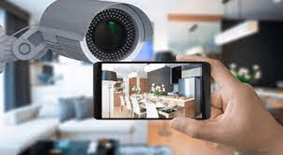Security cameras inside your home.